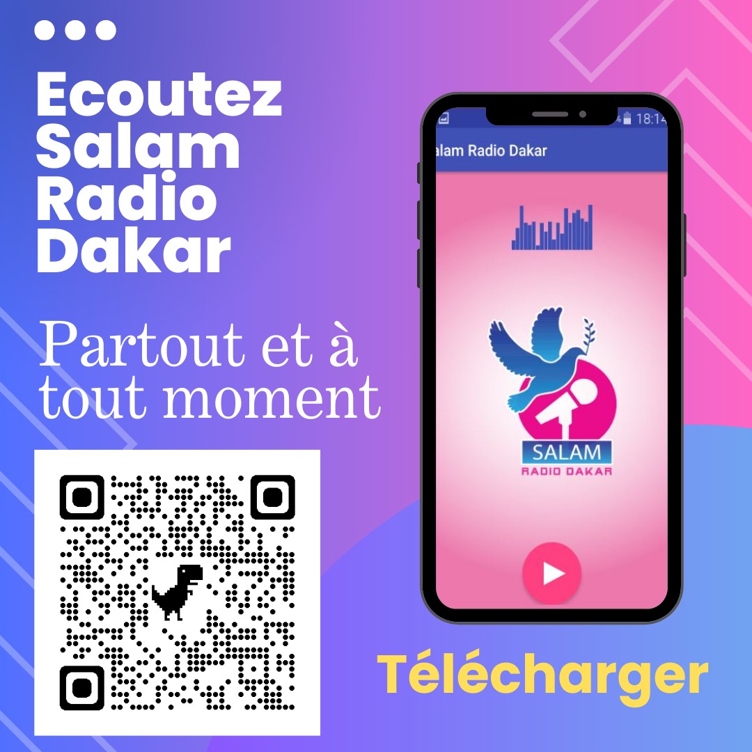 Salam Radio Dakar la version 3.0.0 de notre application disponible sur Google Play.