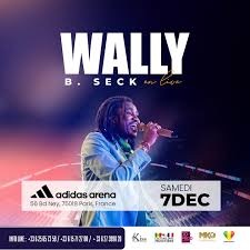 Wally B. Seck en Répétition  pour le concert du 7 Décembre à adidas arena