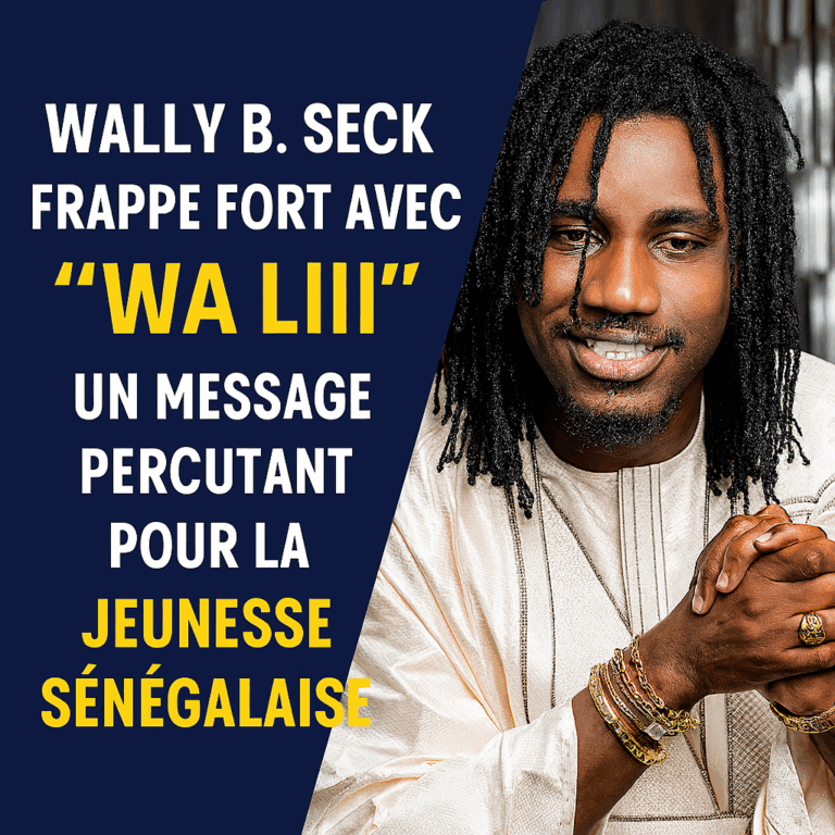 “WA LII” : Wally B. Seck captive le Sénégal avec un clip qui fait sensation