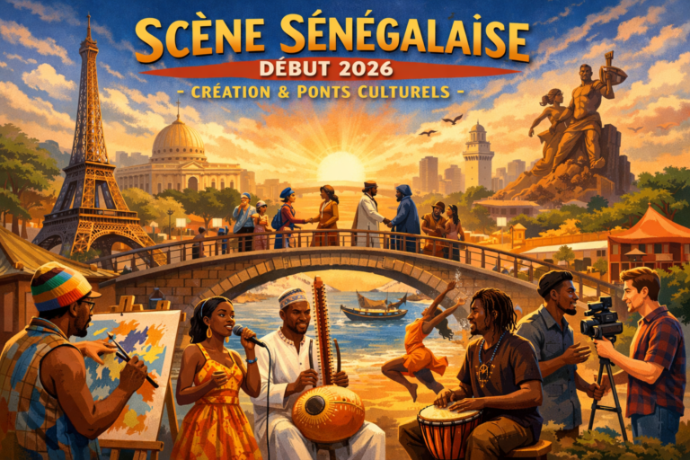 Scène sénégalaise : un début 2026 sous le signe de la création et des ponts culturels.