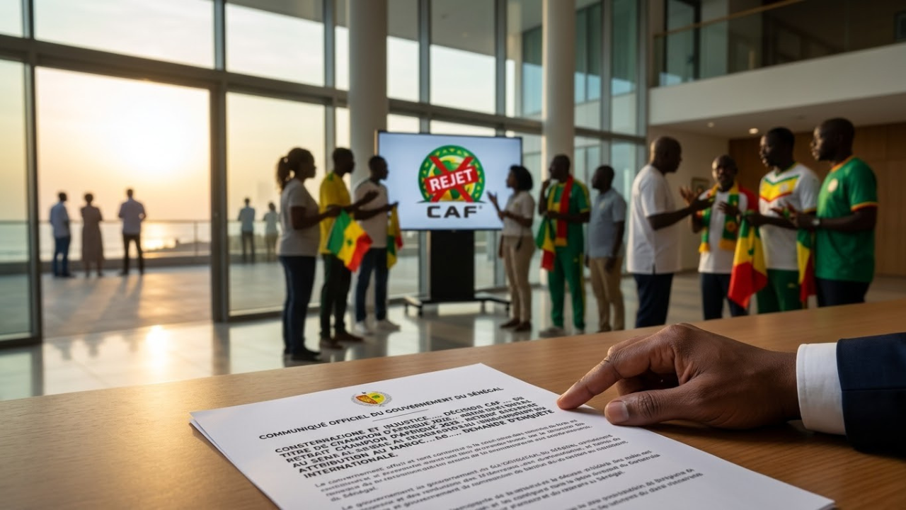 Le gouvernement du  Sénégal conteste la décision de la CAF sur la CAN 2025 et annonce des recours