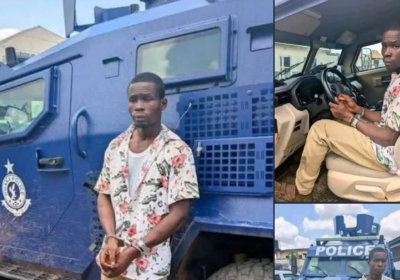 Au Ghana, l’incident rocambolesque d’un “enfant guerrier” qui défie un blindé policier