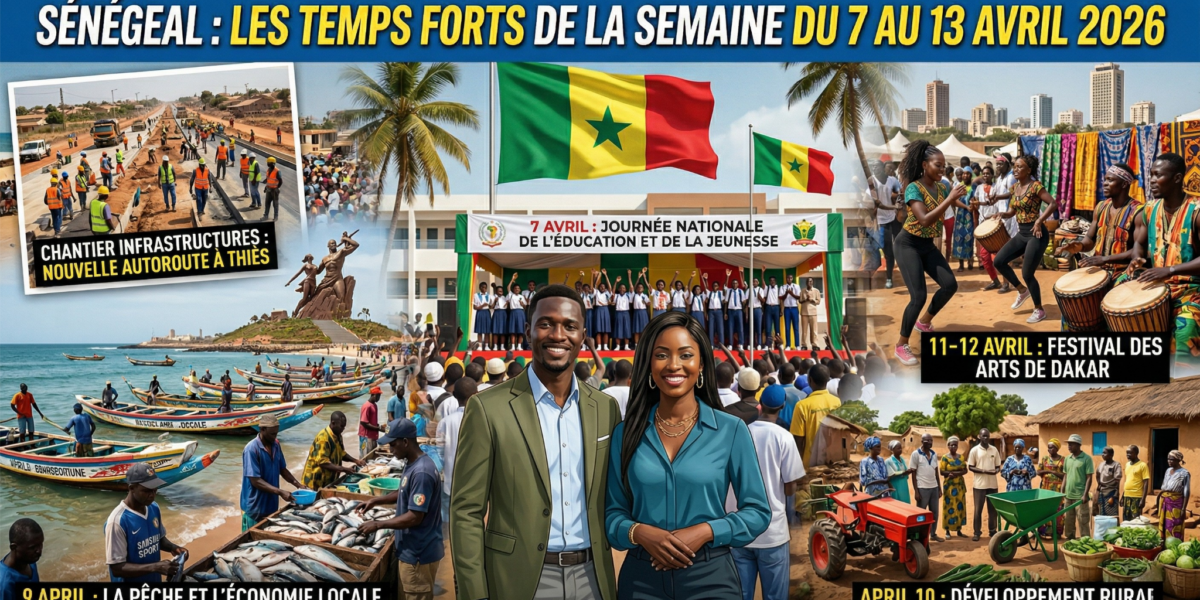 Sénégal : Les temps forts de la semaine du 7 au 11 avril 2026