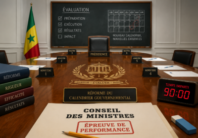 Réforme du calendrier gouvernemental : quand Diomaye transforme le Conseil des ministres en salle d’examen