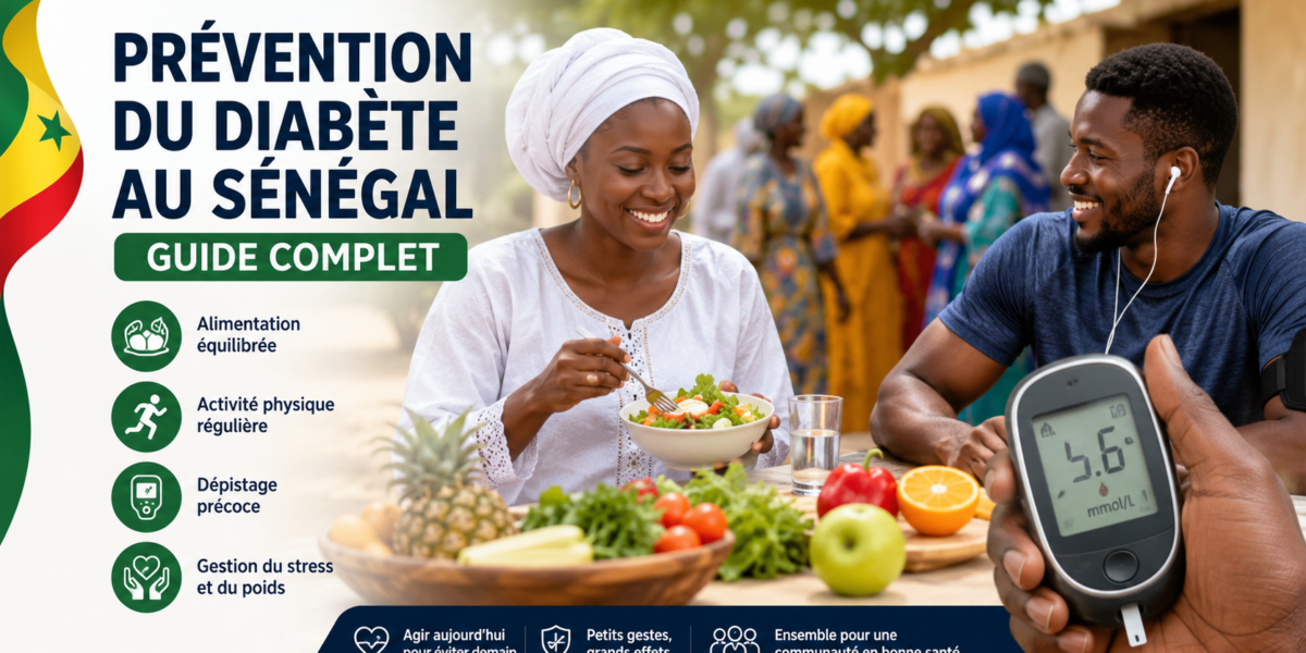 Prévention du diabète au Sénégal : guide complet