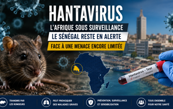 Hantavirus : l’Afrique sous surveillance, le Sénégal reste en alerte face à une menace encore limitée