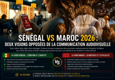 Vidéos présentation listes joueurs pour le mondial 2026 – Sénégal vs Maroc : deux visions opposées de la communication audiovisuelle