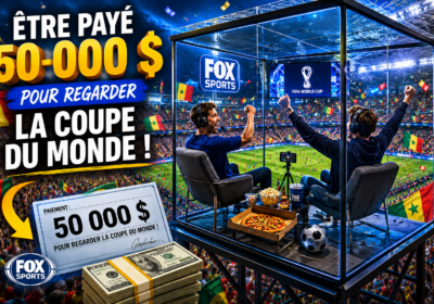 Être payé 50 000 $ pour regarder la Coupe du monde depuis un cube de verre : Fox Sports a trouvé ses deux heureux élus
