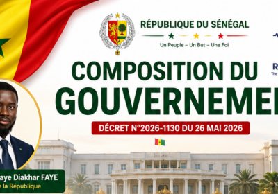 La liste du nouveau gouvernement